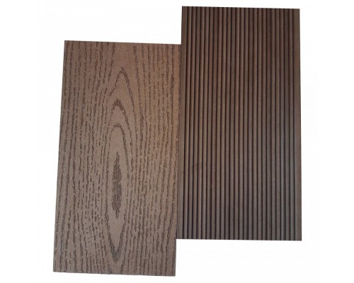 Купить Террасная доска из ДПК Эко Лайф Шоколад 4000х135х20 мм - Эко Лайф