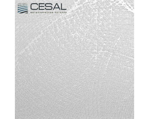 Купить Кассета 300х300мм Cesal В29 Шёлк белый со скрытой подвесной системой - Cesal «Цесал»