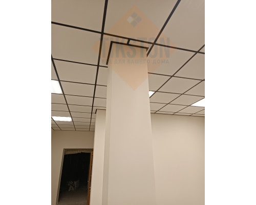 Черная подвесная система  Т-24 и плиты Ритейл Board