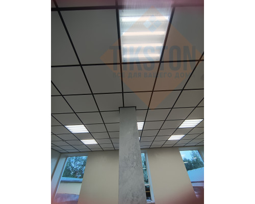 Черная подвесная система  Т-24 и плиты Ритейл Board