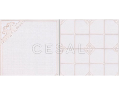 Купить Кассета 300х300мм Cesal В54 Руно со скрытой подвесной системой - Cesal «Цесал»