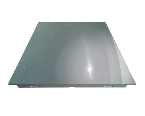 Купить Кассета 600х600мм Cesal 3313 Металлик серебристый закрытая система - Cesal «Цесал»