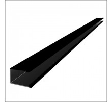 П-профиль Cesal 3305 Черный матовый для реечного потолка 3м