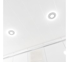 Реечный потолок Cesal S-100 3306 Белая матовая 4м