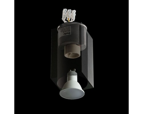 Купить Накладной светильник для натяжных потолков GU10 2102 BK 