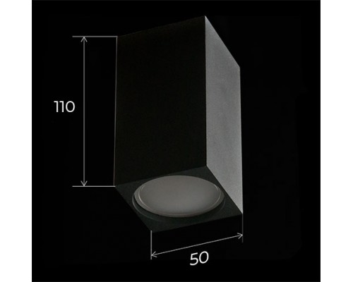 Купить Накладной светильник для натяжных потолков GU10 2102 BK 