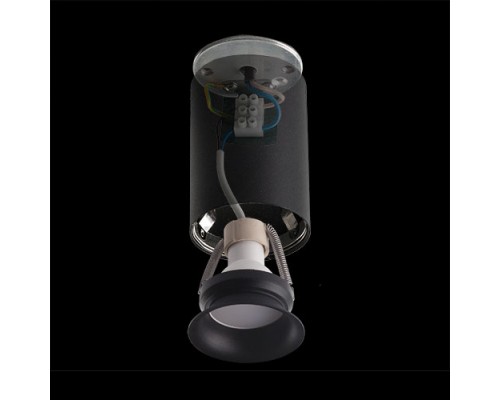 Купить Накладной светильник для натяжных потолков GU10 2104 BK