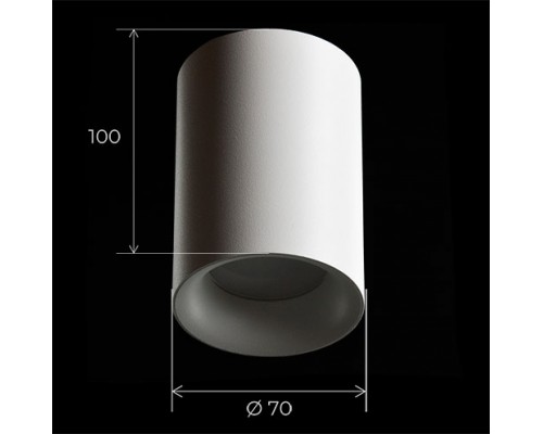 Купить Накладной светильник для натяжных потолков GU10 2104 WH 