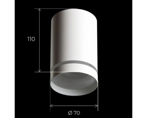 Купить Накладной светильник для натяжных потолков GU10 2106 WH 