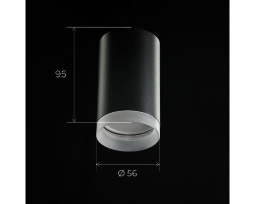 Купить Накладной светильник для натяжных потолков GU10 2109 BK