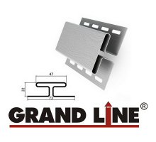 Н-профиль Grand Line Белый 3м