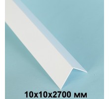 Угол Идеал 10x10мм Белый 