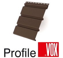Софит Vox Айдахо Коричневый с центральной перфорацией 3х0,3м